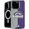 MLB Colorado Rockies Split iPhone 16 Pro MagSafe Case